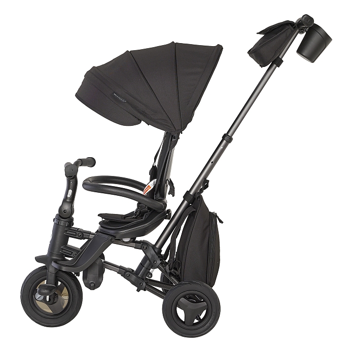 Велосипед трехколесный складной Qplay Nova+ Карбон черный — фото 2