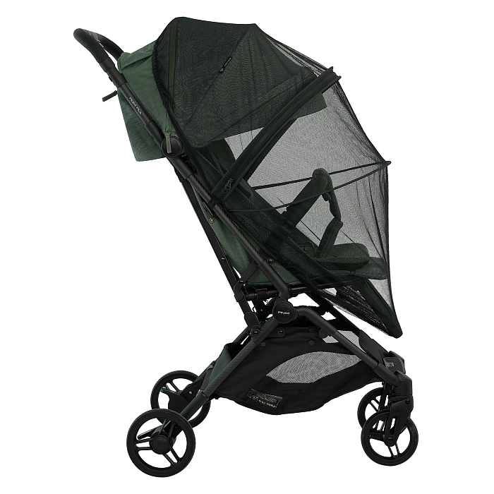 Прогулочная коляска Pituso Pera Plus зеленая — фото 17