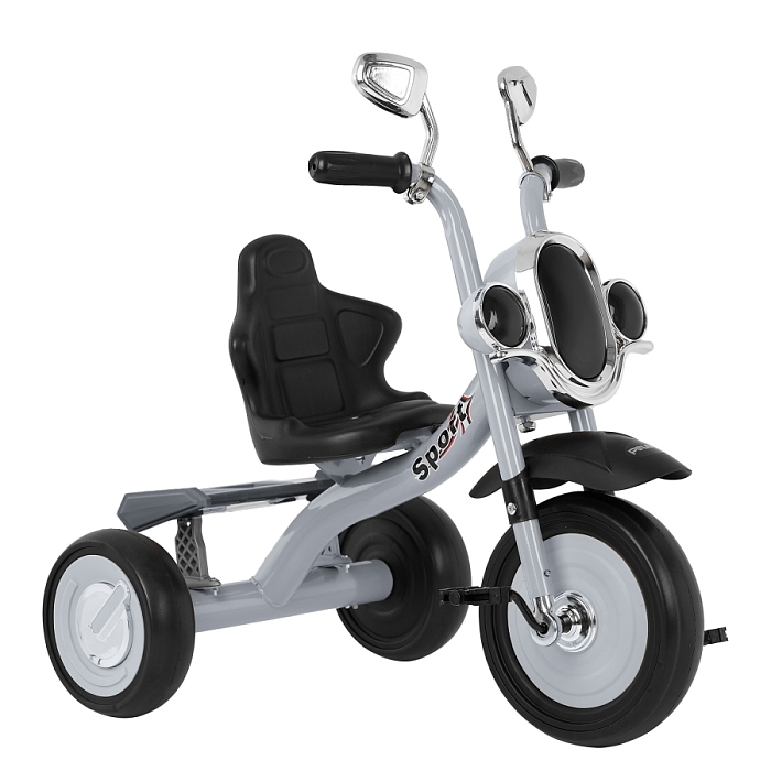 Велосипед трехколесный Pituso Нео (Neo) серый — фото 1