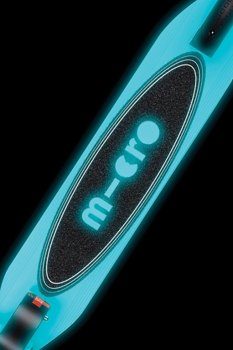 Самокат Micro Sprite Glow (светится в темноте) LED, Белый — фото 18