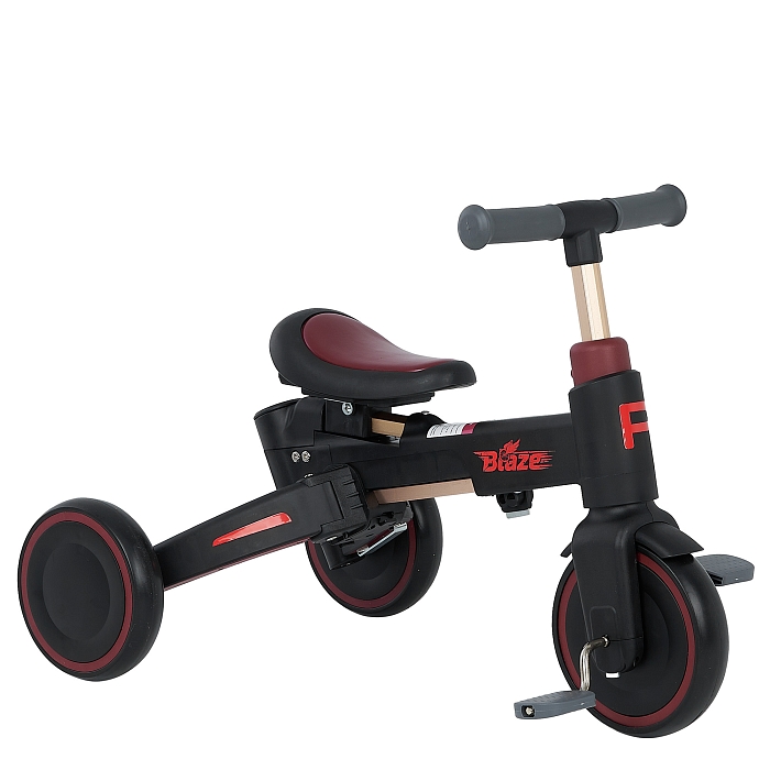 Велосипед трехколесный складной Pituso Blaze черный — фото 6