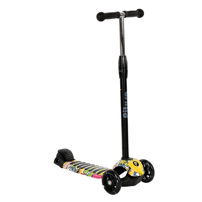 Самокат трехколесный Pituso EC-M966 Yellow/Желтый — фото 5