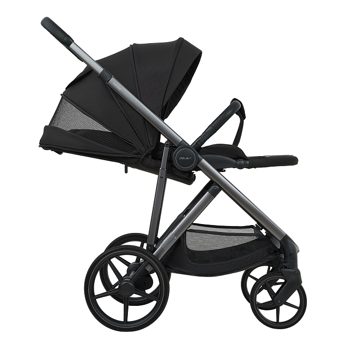 Коляска 2 в 1 Pituso Mobi черный  — фото 17
