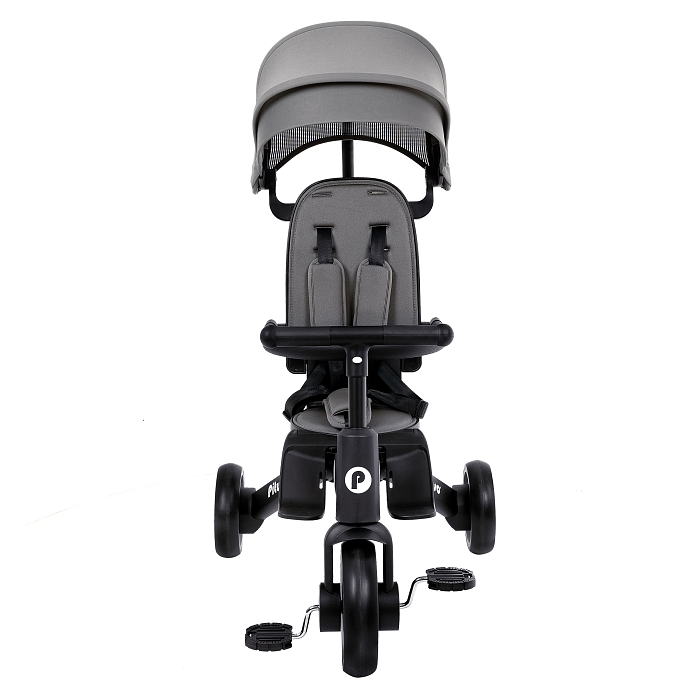 Велосипед трехколесный Pituso Leve Pro Grey/Серый — фото 18