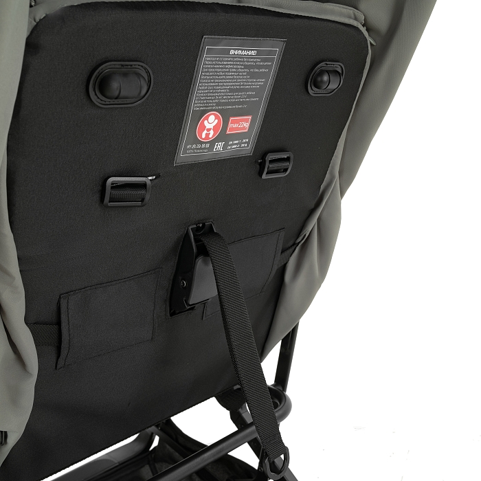 Прогулочная коляска Pituso Ice Grey Taupe — фото 30