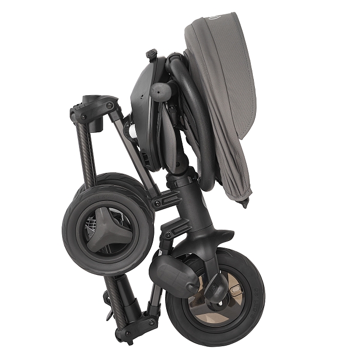 Велосипед трехколесный складной Qplay Nova+ Карбон серый — фото 20