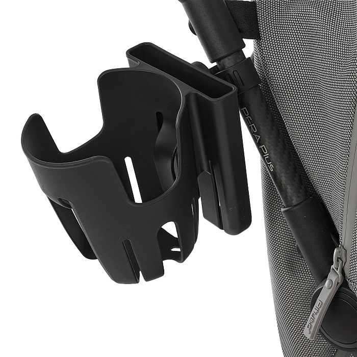 Прогулочная коляска Pituso Pera Plus серая — фото 29