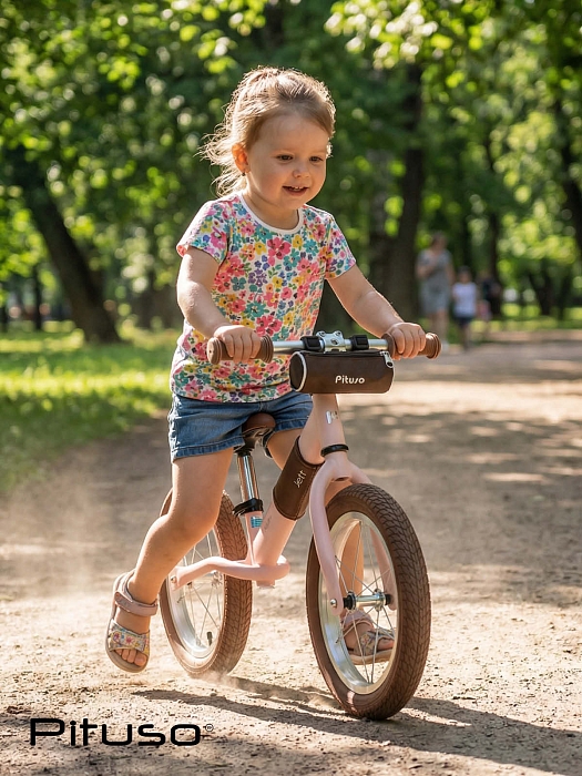 Беговел Pituso Jett с сумкой Pink/Розовый — фото 8