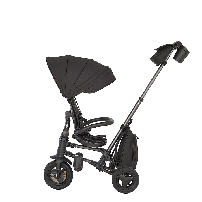 Велосипед трехколесный складной Qplay Nova+ Карбон черный — фото 4