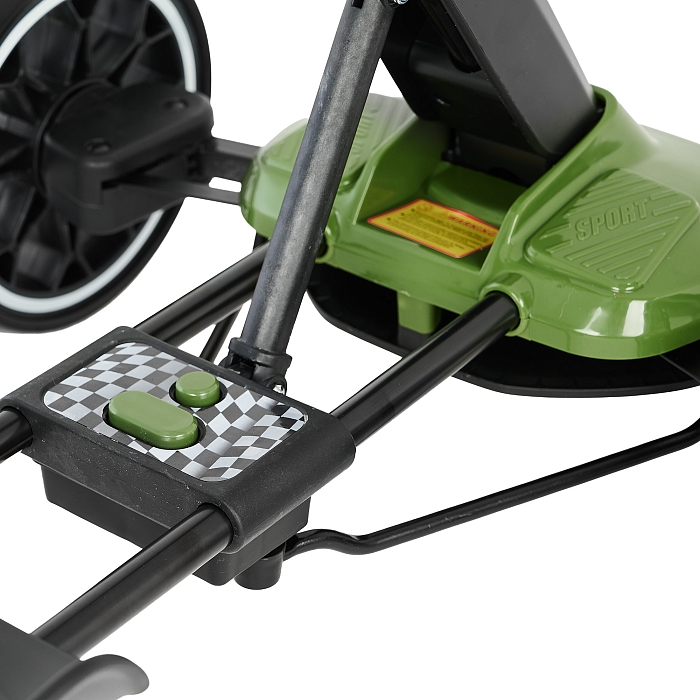 Электрокартинг складной Pituso 2690011-2R с пультом управления зеленый — фото 9