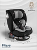 Автокресло 0-36 кг Pituso Roys+ Black,Grey Inlay /Черный, Серый вкладыш — фото 3