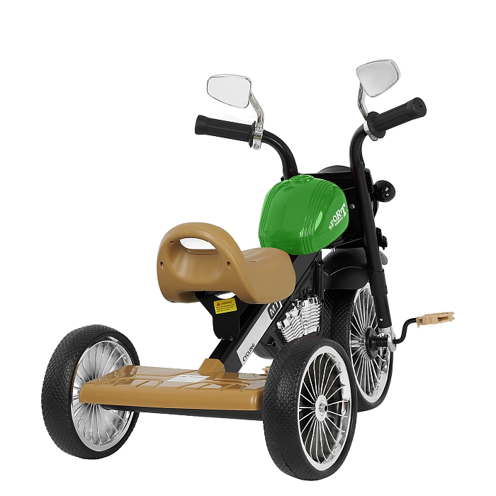 Велосипед трехколесный Pituso Ангел (Angel) зеленый  — фото 4