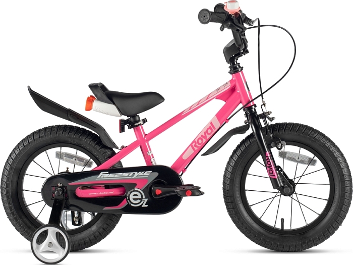 Велосипед Royalbaby EZ Freestyle 14" Pink/Розовый — фото 1
