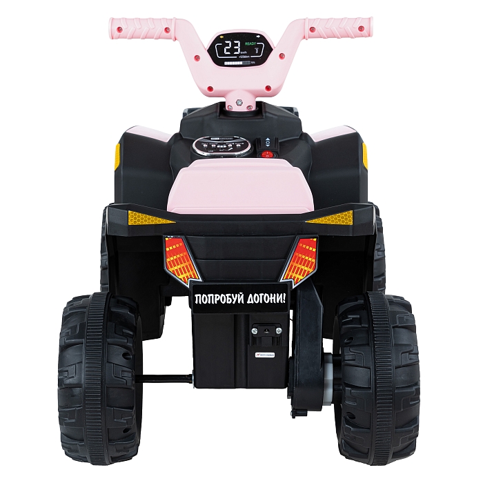 Электроквадроцикл Pituso  с пультом управления 6V/7Ah,20W*1 Pink/Розовый — фото 12
