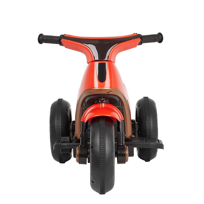 Электромотоцикл Pituso 6V/7Ah с двойным приводом красный — фото 2