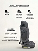 Автокресло группы 2/3 (15-36 кг) Pituso Prados Pro IsoFix Graphite/Графит — фото 6