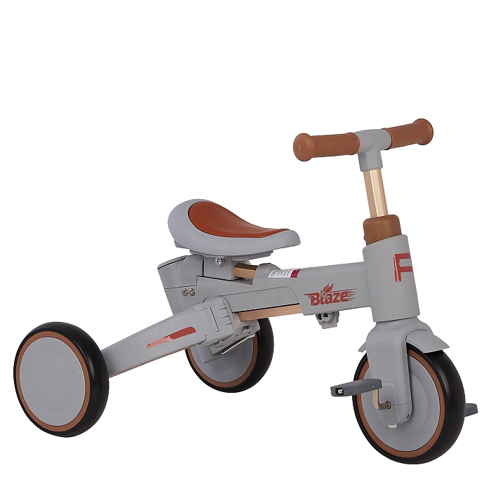 Велосипед трехколесный складной Pituso Blaze Grey/Серый — фото 6