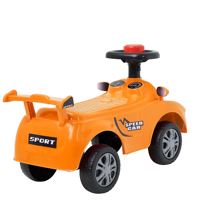 Каталка Pituso Гонщик оранжевый  — фото 4