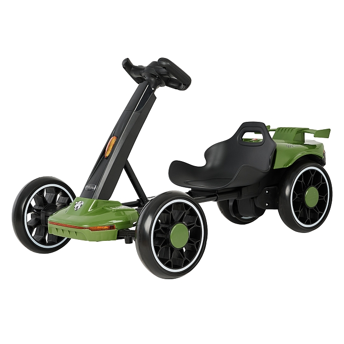 Электрокартинг складной Pituso 2690011-2R с пультом управления зеленый — фото 4