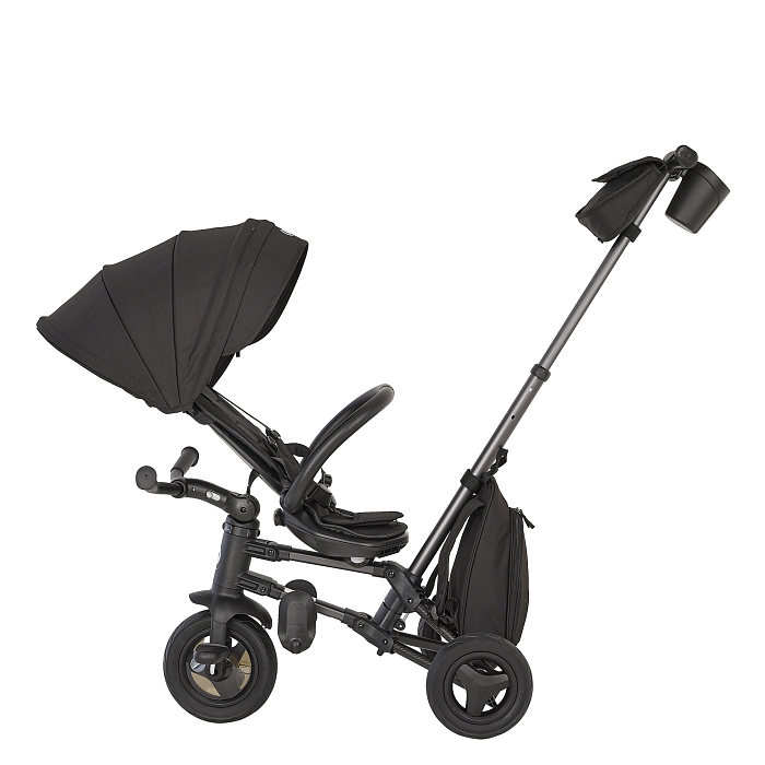 Велосипед трехколесный складной Qplay Nova+ Карбон черный — фото 5