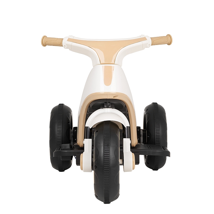 Электромотоцикл Pituso 6V/7Ah с двойным приводом белый — фото 2