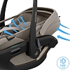 Автокресло группы 0+ (0-13 кг) Maxi-Cosi  Coral Slide Pro песочный — фото 11