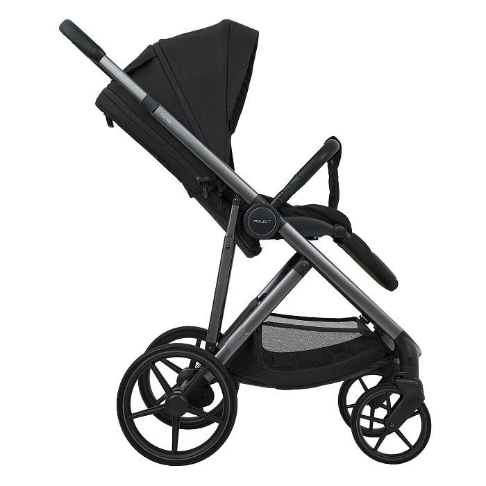 Коляска 2 в 1 Pituso Mobi черный  — фото 12