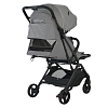 Прогулочная коляска Pituso Pera Plus серая — фото 18