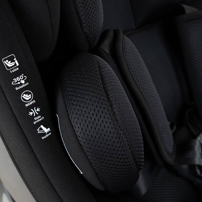 Автокресло группы 0/1/2/3 (0-36 кг) Pituso Roys Lux i-Size Black/черный — фото 28