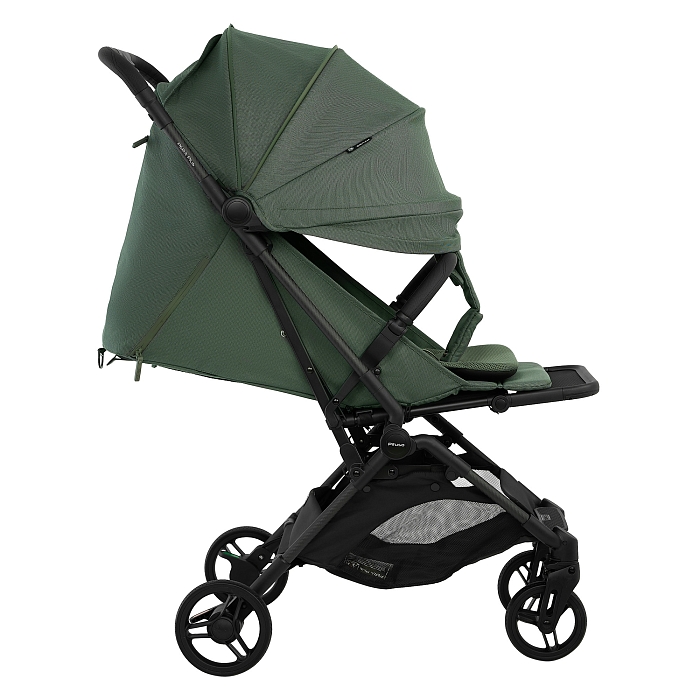 Прогулочная коляска Pituso Pera Plus зеленая — фото 12