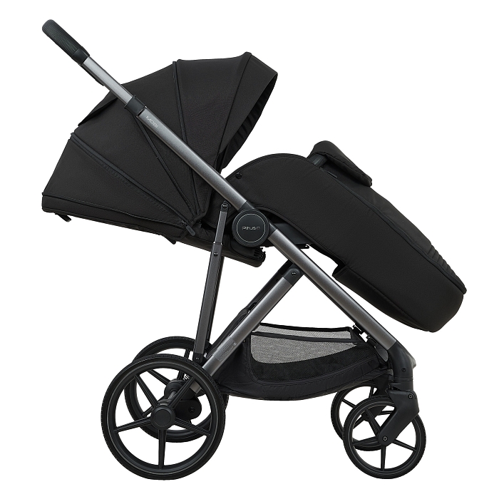Коляска 2 в 1 Pituso Mobi черный  — фото 10