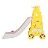 Детская горка Pituso с баскетбольным кольцом Суперкар Yellow/Желтый — фото 4