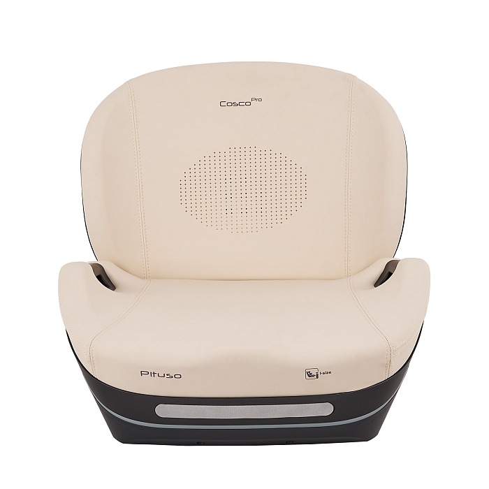 Автокресло группы 2/3 (15-36 кг) Pituso Cosco Pro (i-Size) Beige/Бежевый leather/кожа — фото 4