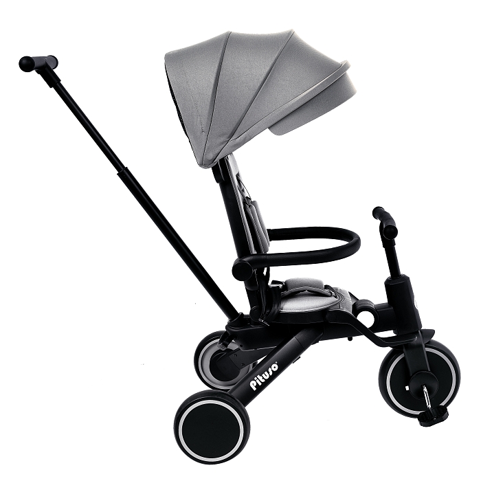 Велосипед трехколесный Pituso Leve Pro Grey/Серый — фото 13