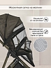Прогулочная коляска Pituso Carbon RX бежевая с золотой рамой — фото 10