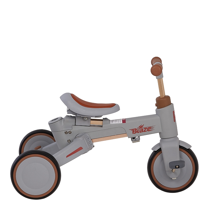 Велосипед трехколесный складной Pituso Blaze Grey/Серый — фото 7