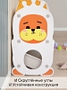 Стеллаж для игрушек Pituso с ящиками Funny 3 полки Orange/Оранжевый — фото 7