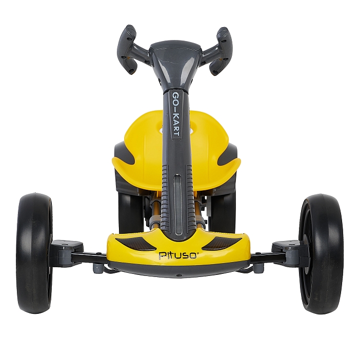 Электрокартинг складной Pituso 3010230AR с пультом управления желтый — фото 4