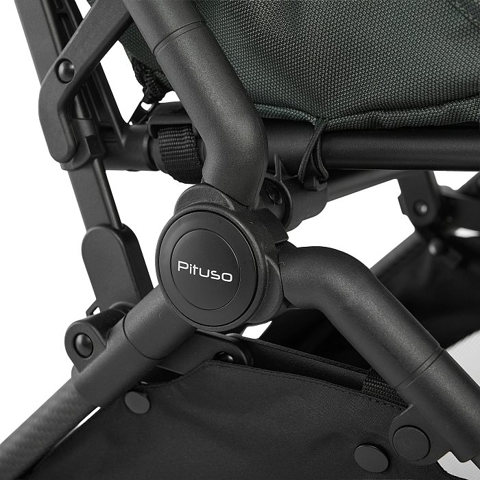 Прогулочная коляска Pituso Pera Plus магнетически серая  — фото 24