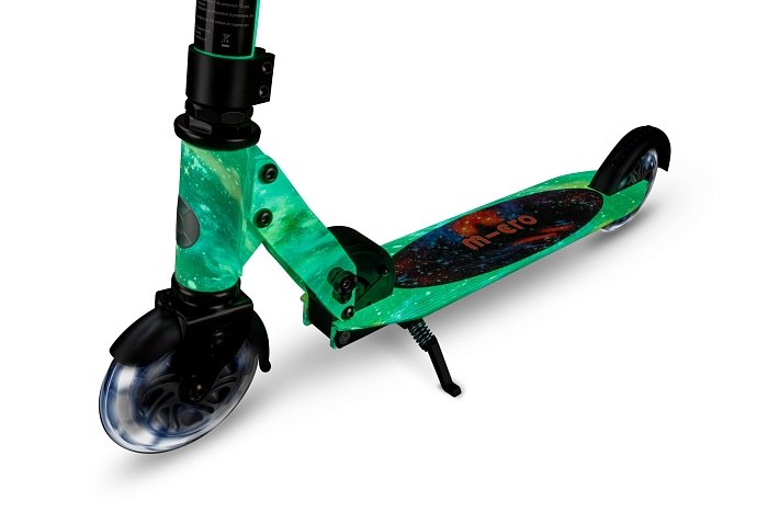 Самокат Micro Sprite Glow (светится в темноте) LED, Art Млечный путь — фото 6