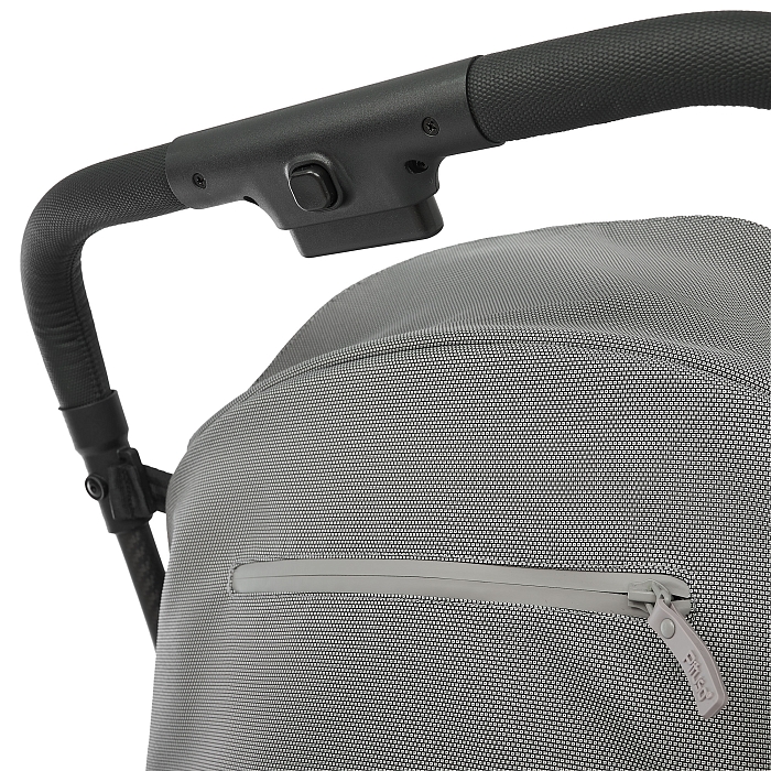 Прогулочная коляска Pituso Pera Plus серая — фото 25