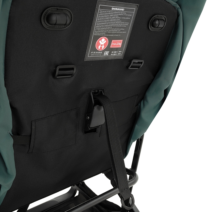 Прогулочная коляска Pituso Ice Emerald Mood — фото 30