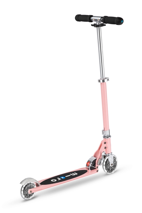 Самокат Micro Sprite LED Пудровый — фото 3