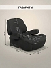 Автокресло группы 2/3 (15-36 кг) Pituso Arse i-Size Black/Черный — фото 6