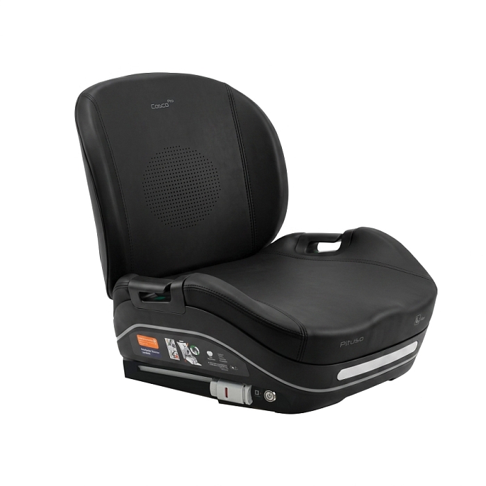 Автокресло группы 2/3 (15-36 кг) Pituso COSCO PRO (i-Size) Black/Черный leather/кожа — фото 1
