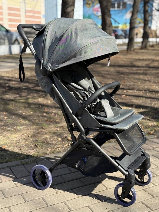 Прогулочная коляска Pituso Pera Plus зеленая — фото 4