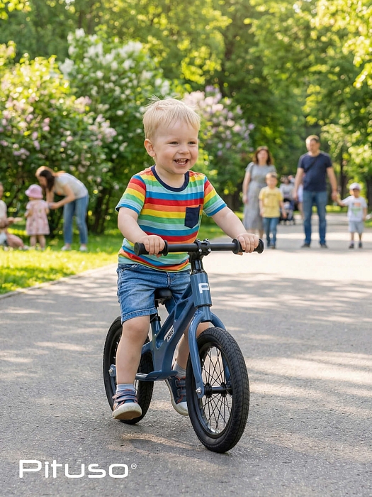 Беговел Pituso Spark магниевая рама Blue/Голубой — фото 9