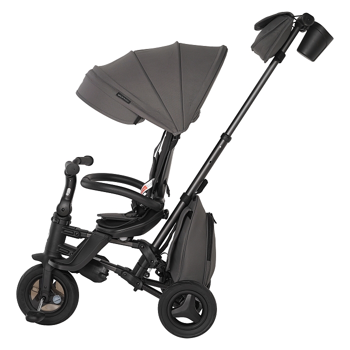 Велосипед трехколесный складной Qplay Nova+ Карбон серый — фото 2