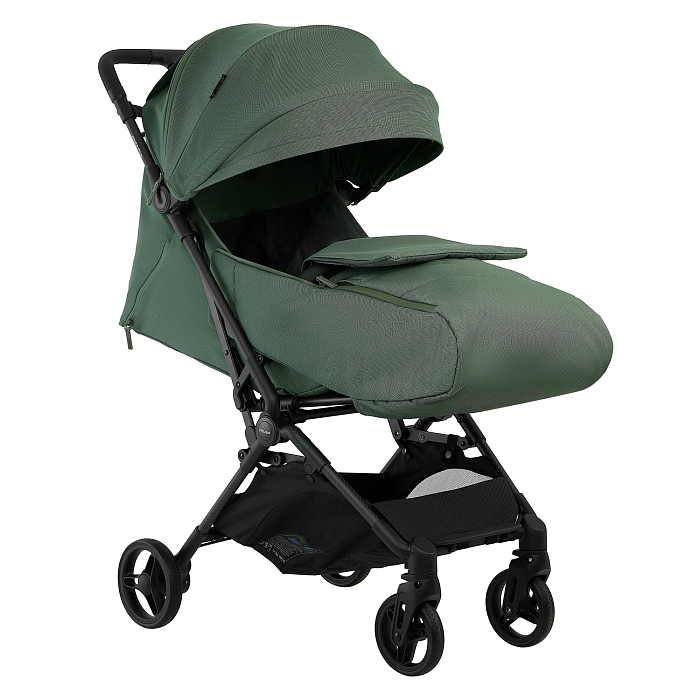 Прогулочная коляска Pituso Pera Plus зеленая — фото 10