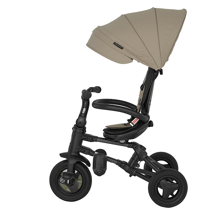 Велосипед трехколесный складной Qplay Nova+ Карбон кофе — фото 8